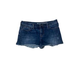 Denim Shorts in Dark Blue